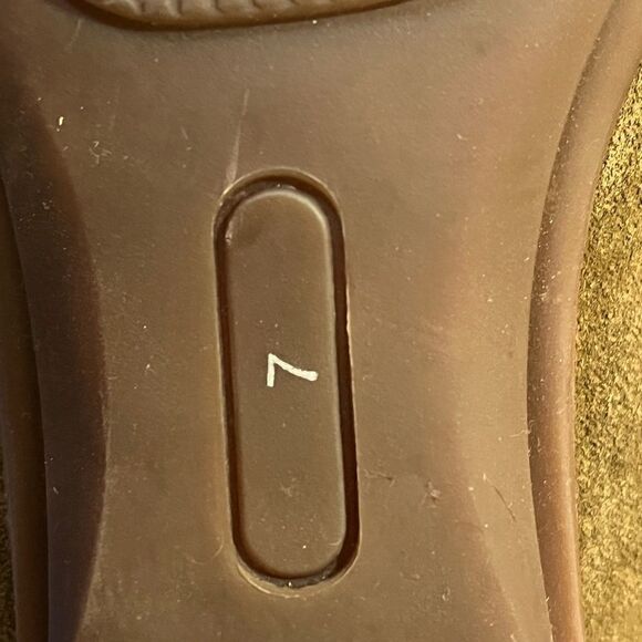 Marc Joseph Rockaway Ballet Flat Brown Leather Shoes size 7M - Picture 8 of 9